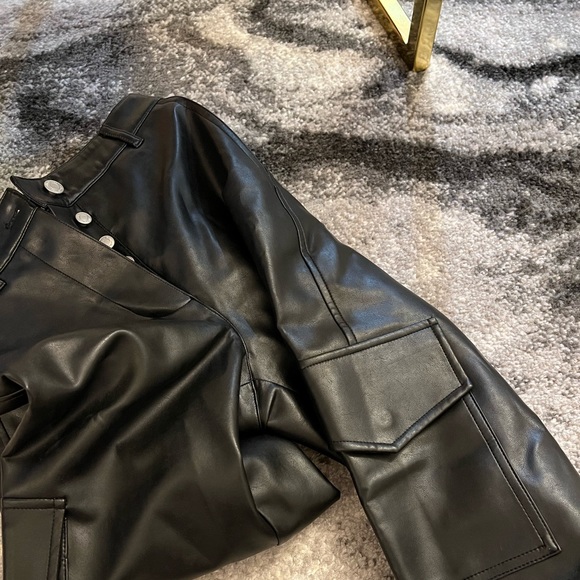 WILFRED FREE VEGAN LEATHER JOGGERS - Picture 4 of 8